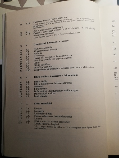 TRUCCHI EFFETTI SPECIALI FOTOGRAFICI ED ELETTRONICI.