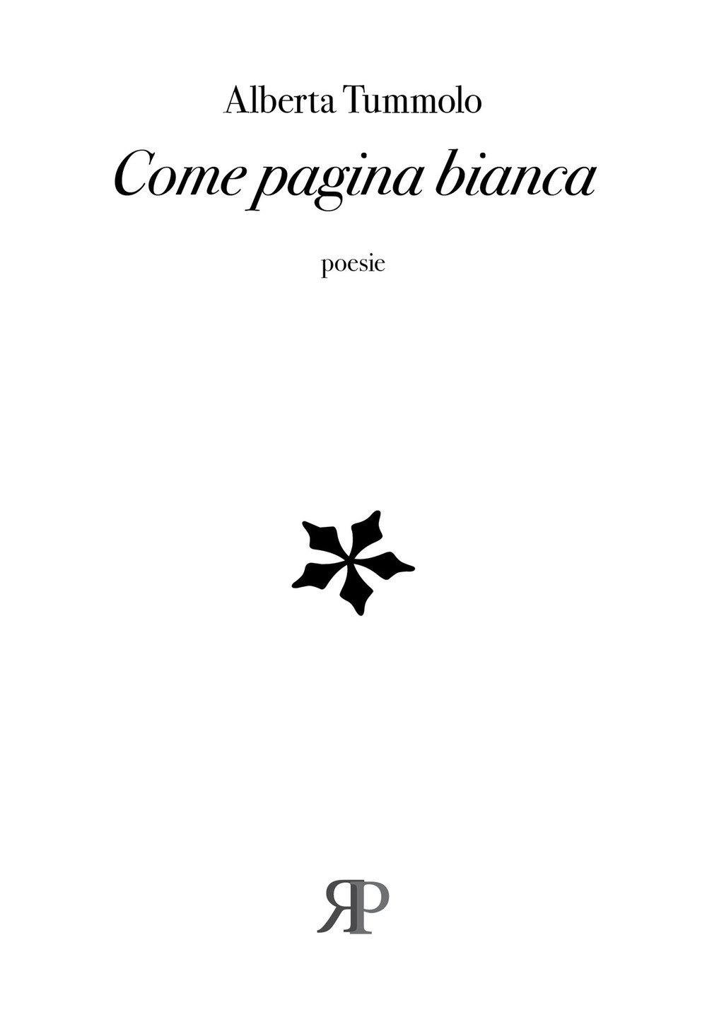 Come pagina bianca