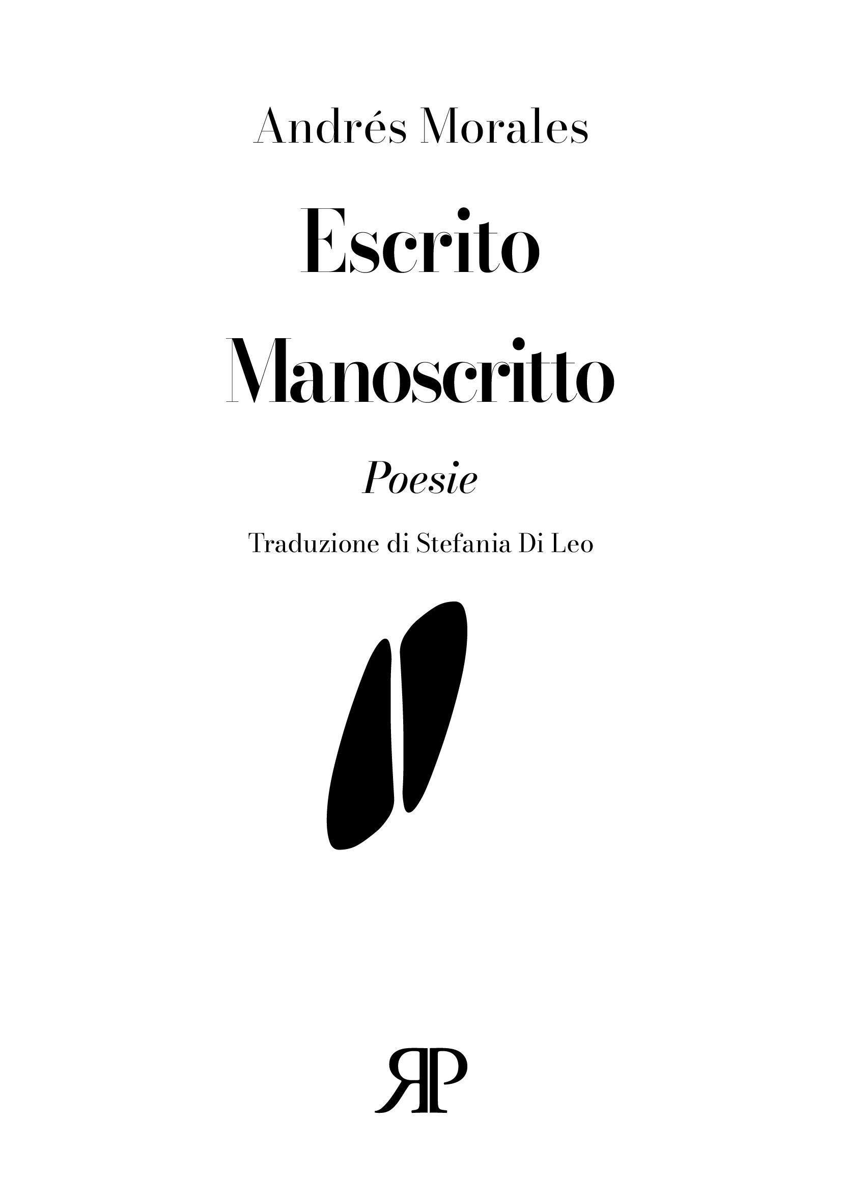 Escrito Manoscritto
