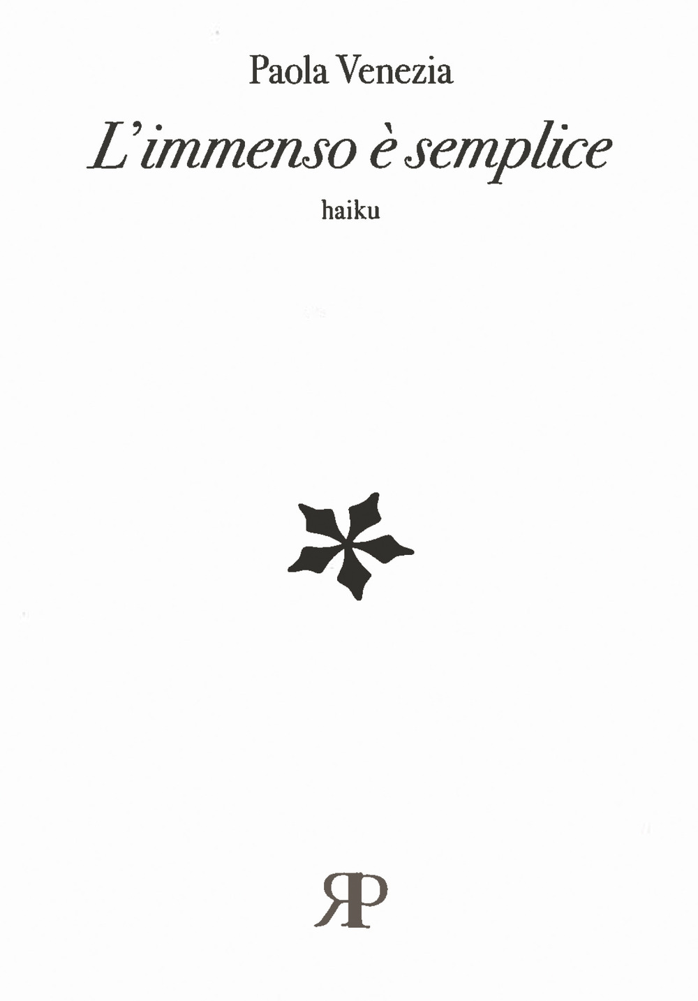 L'immenso è semplice