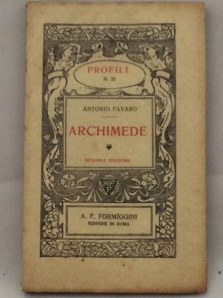 ARCHIMEDE. - Seconda Edizione.