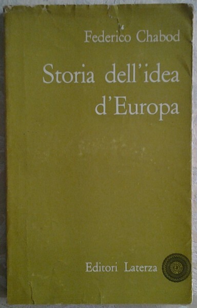 STORIA DELL'IDEA D'EUROPA.
