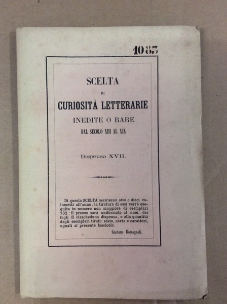 BRIEVE MEDITAZIONE SUI BENEFICII DI DIO. - Scelta di curiosita' …