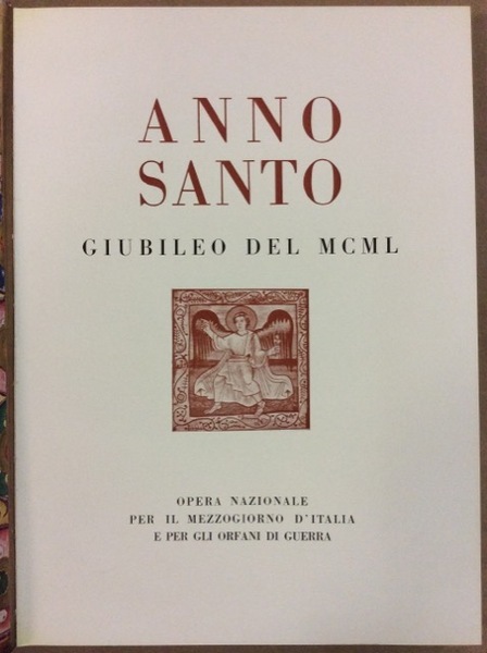 ANNO SANTO. - Giubileo del 1950.