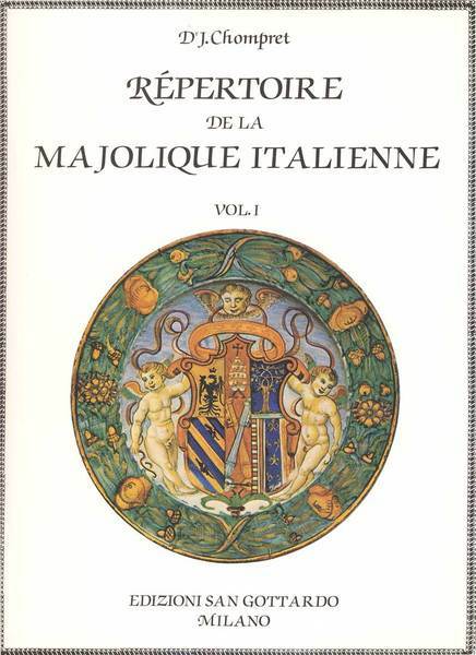 REPERTOIRE DE LA MAJOLIQUE ITALIENNE. 2 Volumi.