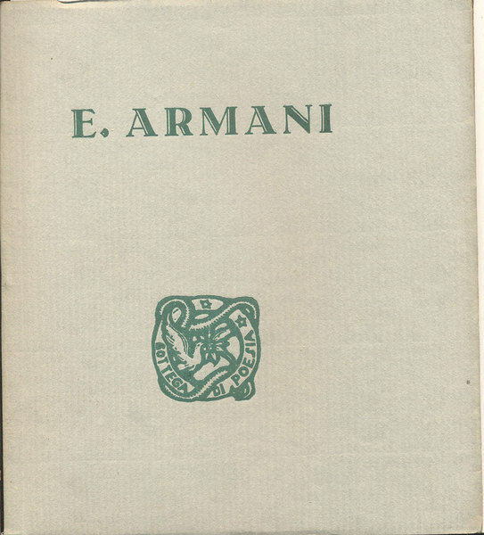 ERNESTO ARMANI. - Mostra personale. Esposizione dall'8 al 23 dicembre …