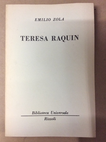 TERESA RAQUIN.