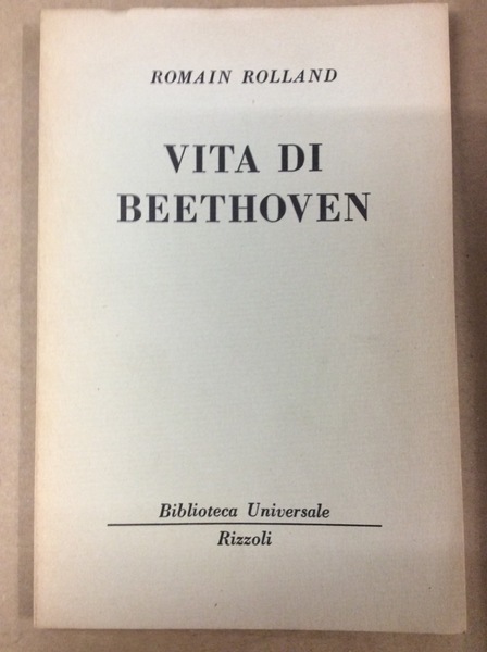 VITA DI BEETHOVEN.