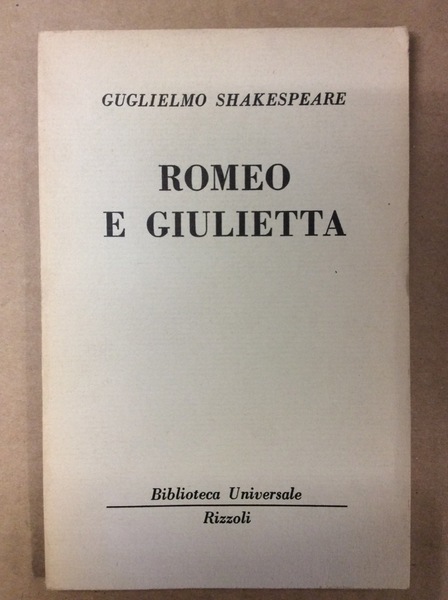 ROMEO E GIULIETTA.