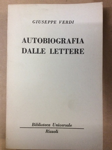 AUTOBIOGRAFIA DALLE LETTERE.