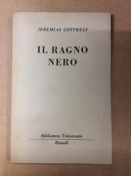 IL RAGNO NERO.