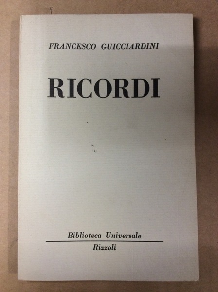 RICORDI.