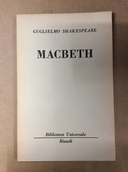 MACBETH.
