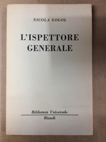 L'ISPETTORE GENERALE.