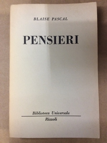 PENSIERI.