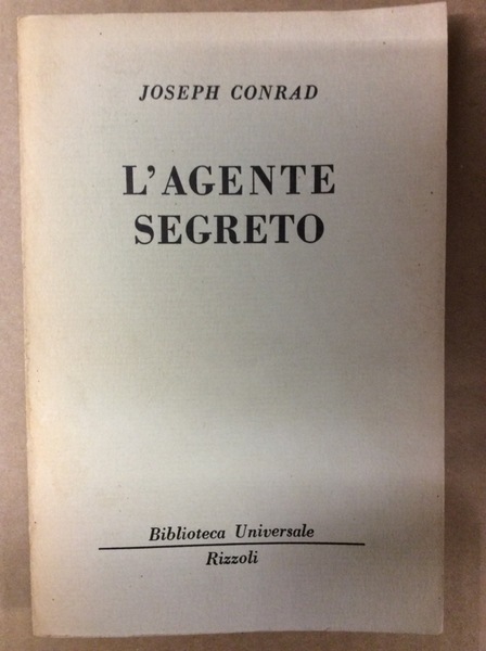 L'AGENTE SEGRETO: SEMPLICE STORIA.
