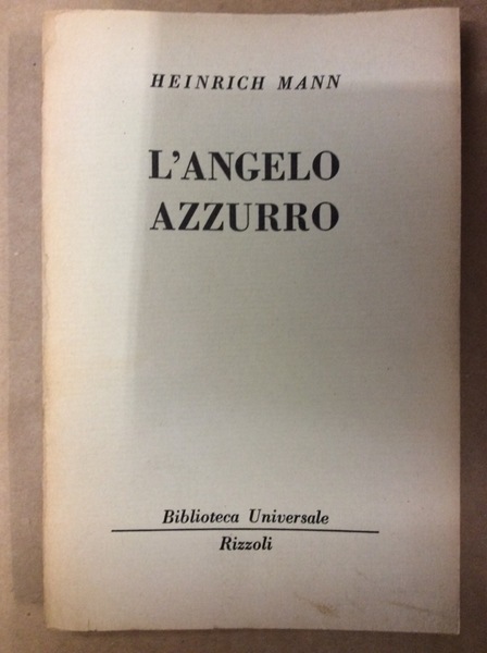 L'ANGELO AZZURRO.
