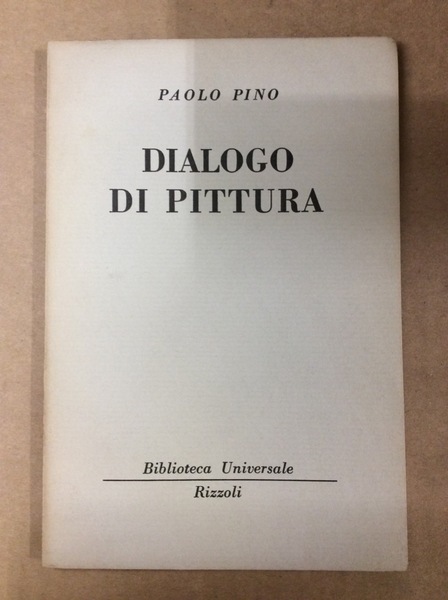 DIALOGO DI PITTURA.