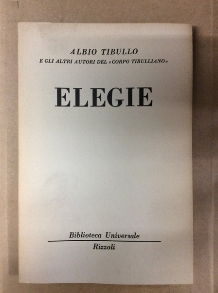ELEGIE.