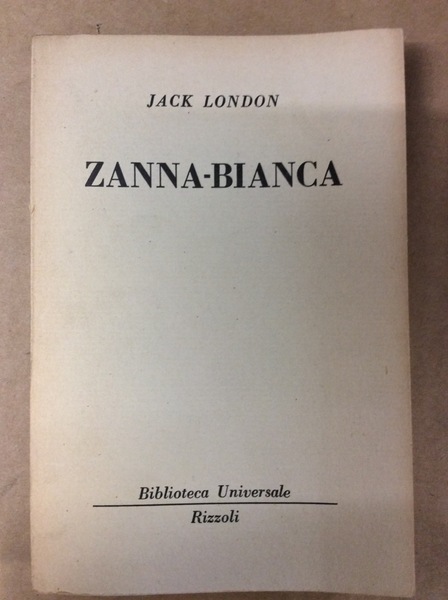 ZANNA BIANCA.