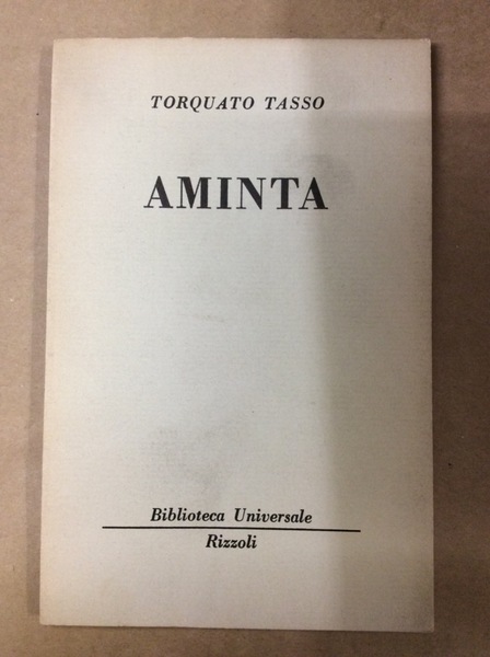 AMINTA: FAVOLA BOSCARECCIA.