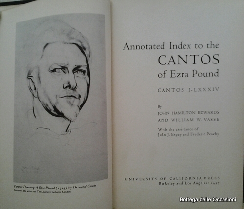 ANNOTATED INDEX TO THE CANTOS OF EZRA POUND - CANTOS …