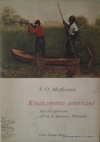 RINASCIMENTO AMERICANO. - Arte ed espressione nell'età di Emerson e …