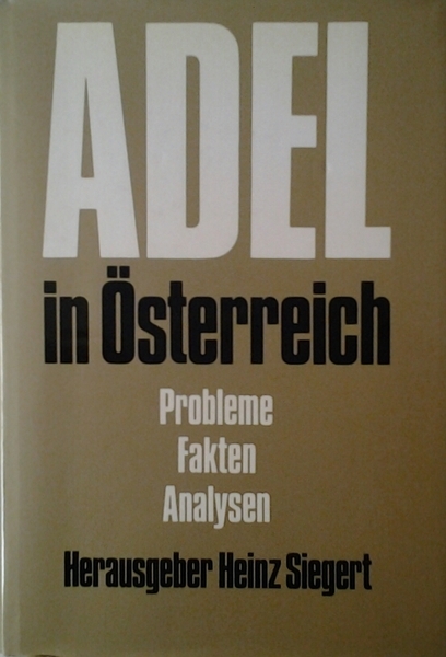ADEL IN OSTERREICH.