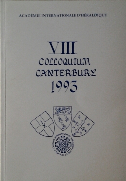 VIII COLLOQUIUM CANTERBURY 1993.