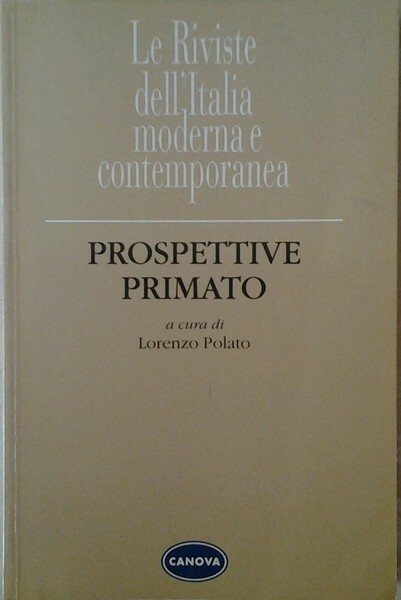 PROSPETTIVE - PRIMATO.