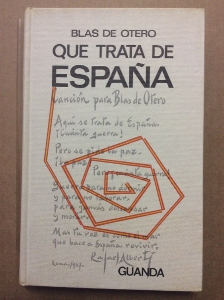 QUE TRATA DE ESPAÑA. - Versioni, introduzione e note di …