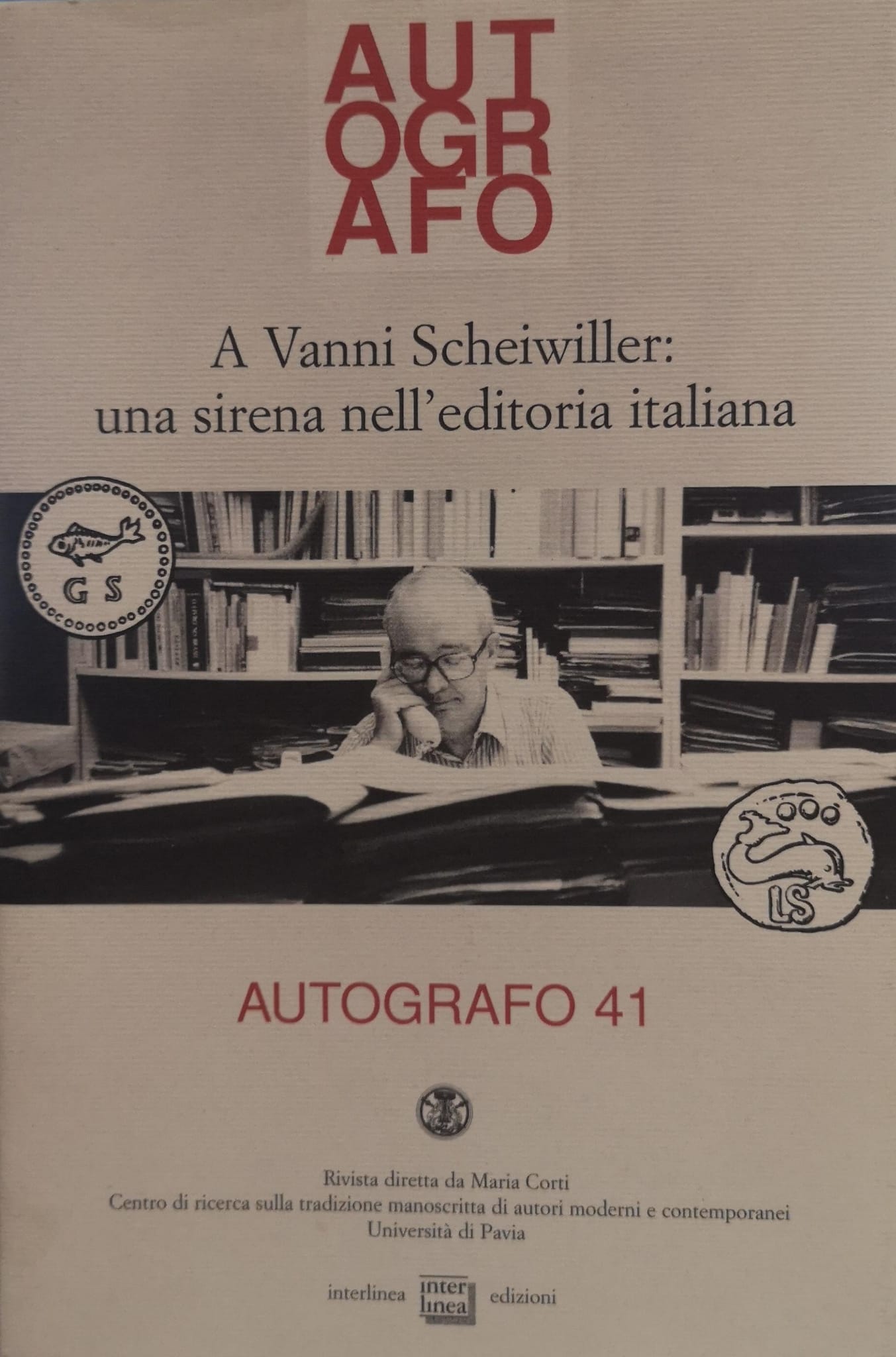 A VANNI SCHEIWILLER: UNA SIRENA NELL'EDITORIA ITALIANA.