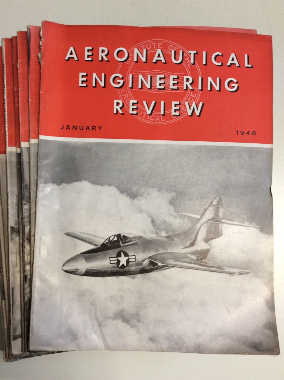 AERONAUTICAL ENGINEERING REVIEW ALL NUMBERS OF THE YEAR 1948.