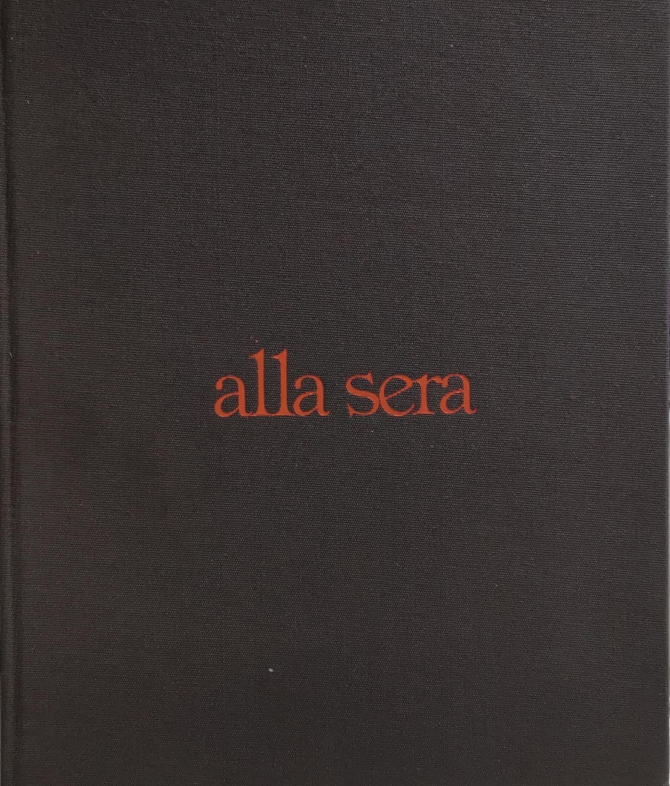 ALLA SERA. Trentaquattro fotografie di Pepi Merisio. - Antologia poetica …