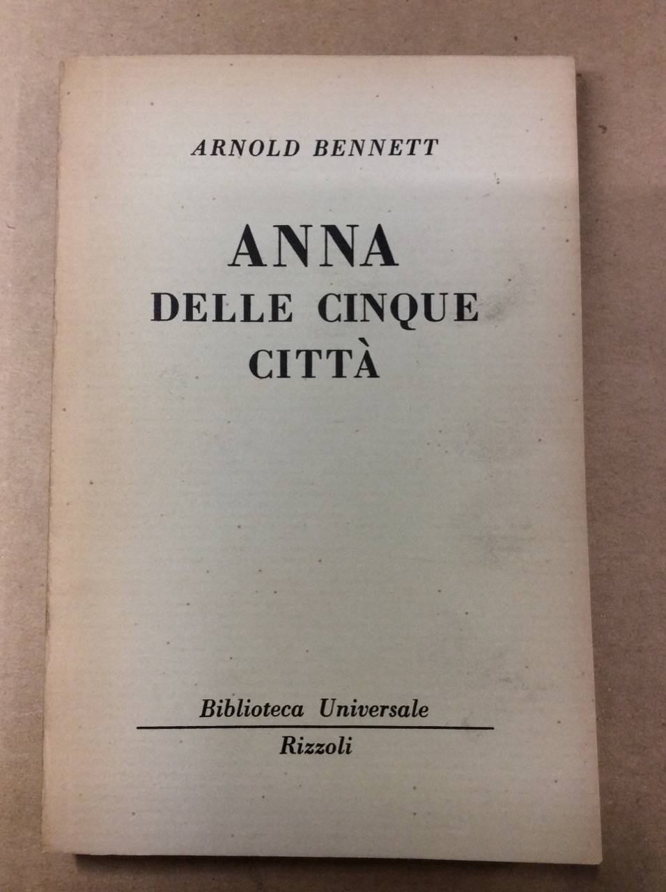 ANNA DELLE CINQUE CITTA'.