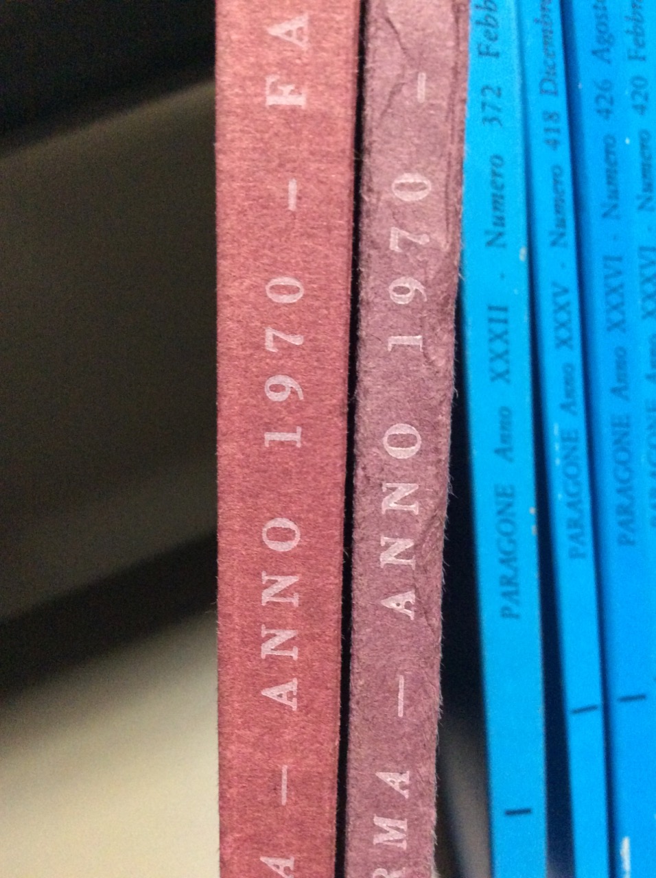 AUREA PARMA. ANNATA 1970. - Rivista di lettere arte e …