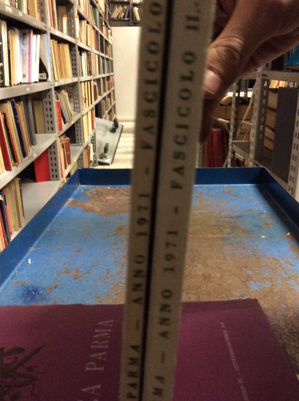 AUREA PARMA. ANNATA 1971. - Rivista di lettere arte e …