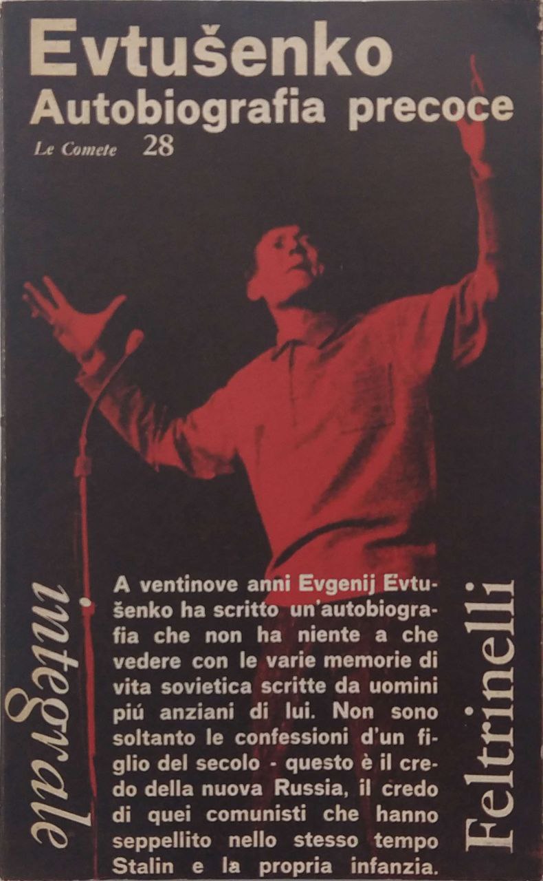 AUTOBIOGRAFIA PRECOCE. - Postille marginali. Traduzione di Maria Olsoufieva e …