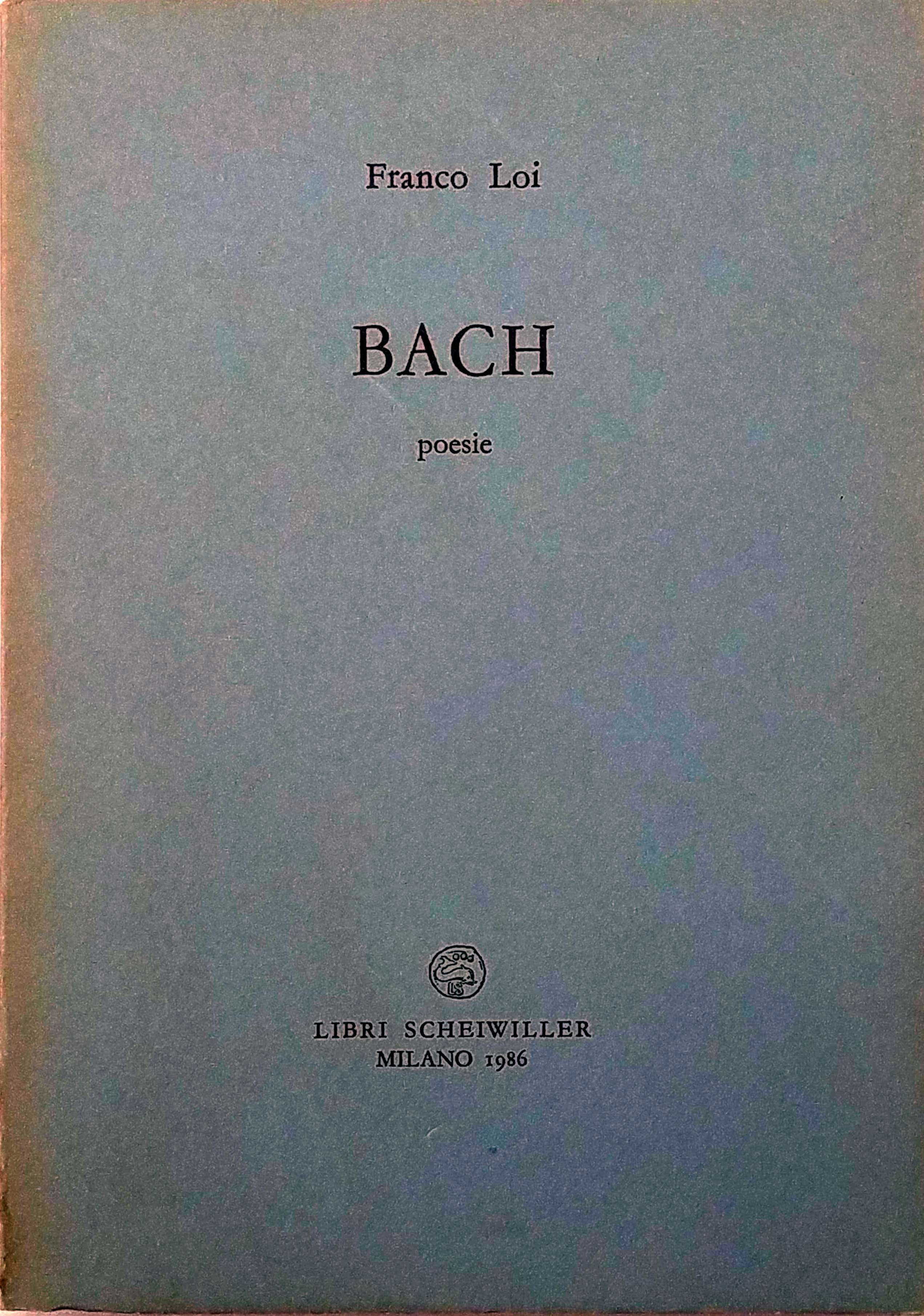 BACH : POESIE.