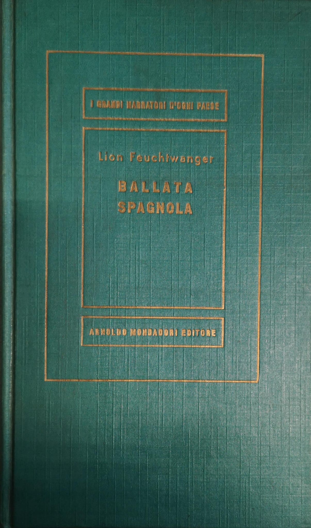 BALLATA SPAGNOLA. - Traduzione di Letizia Fuchs Vidotto.