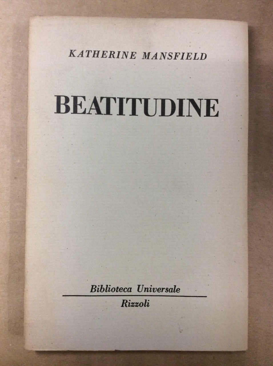 BEATITUDINE.