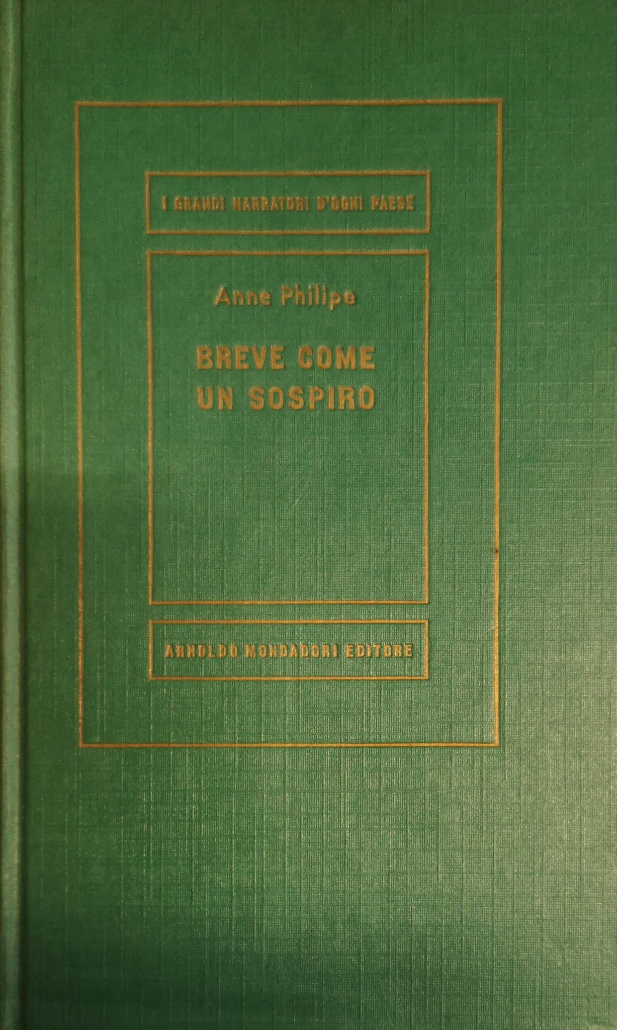 BREVE COME UN SOSPIRO. - Traduzione di Giancarlo Buzzi.