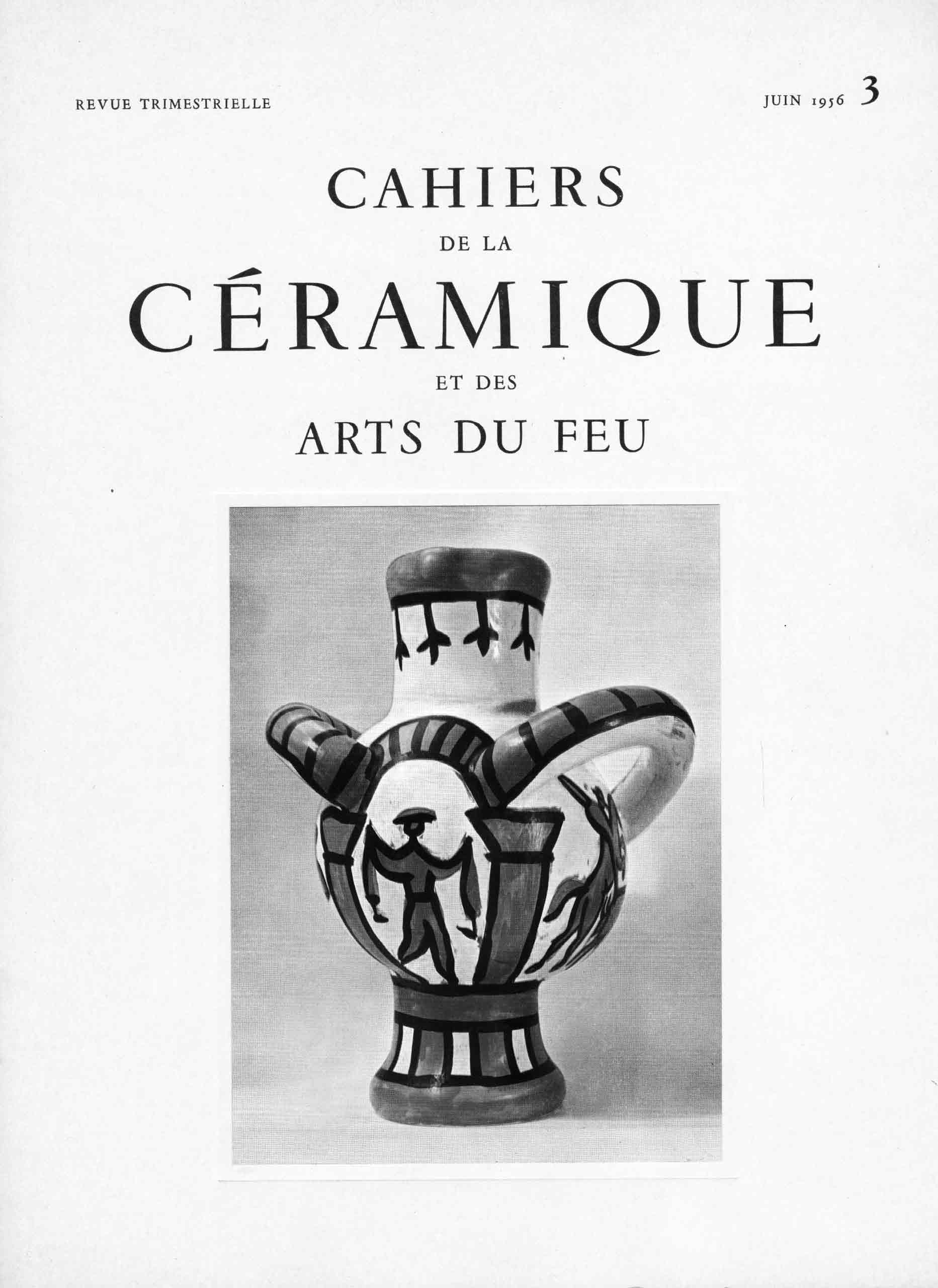 CAHIERS DE LA CERAMIQUE. 11 volumi. - Du Verre et …
