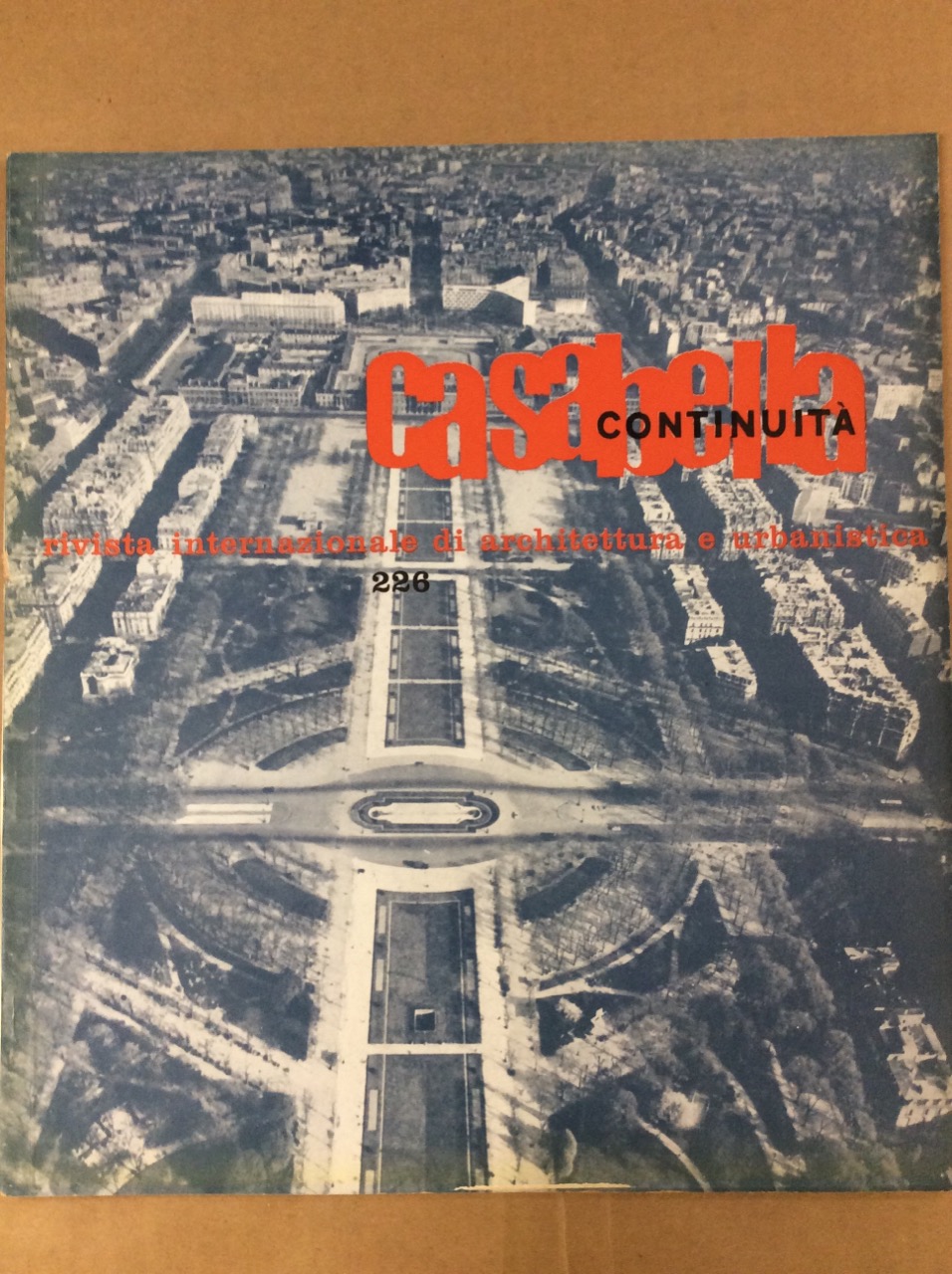 CASABELLA CONTINUITA'. Rivista internazionale di Architettura e Urbanistica N. 226. …