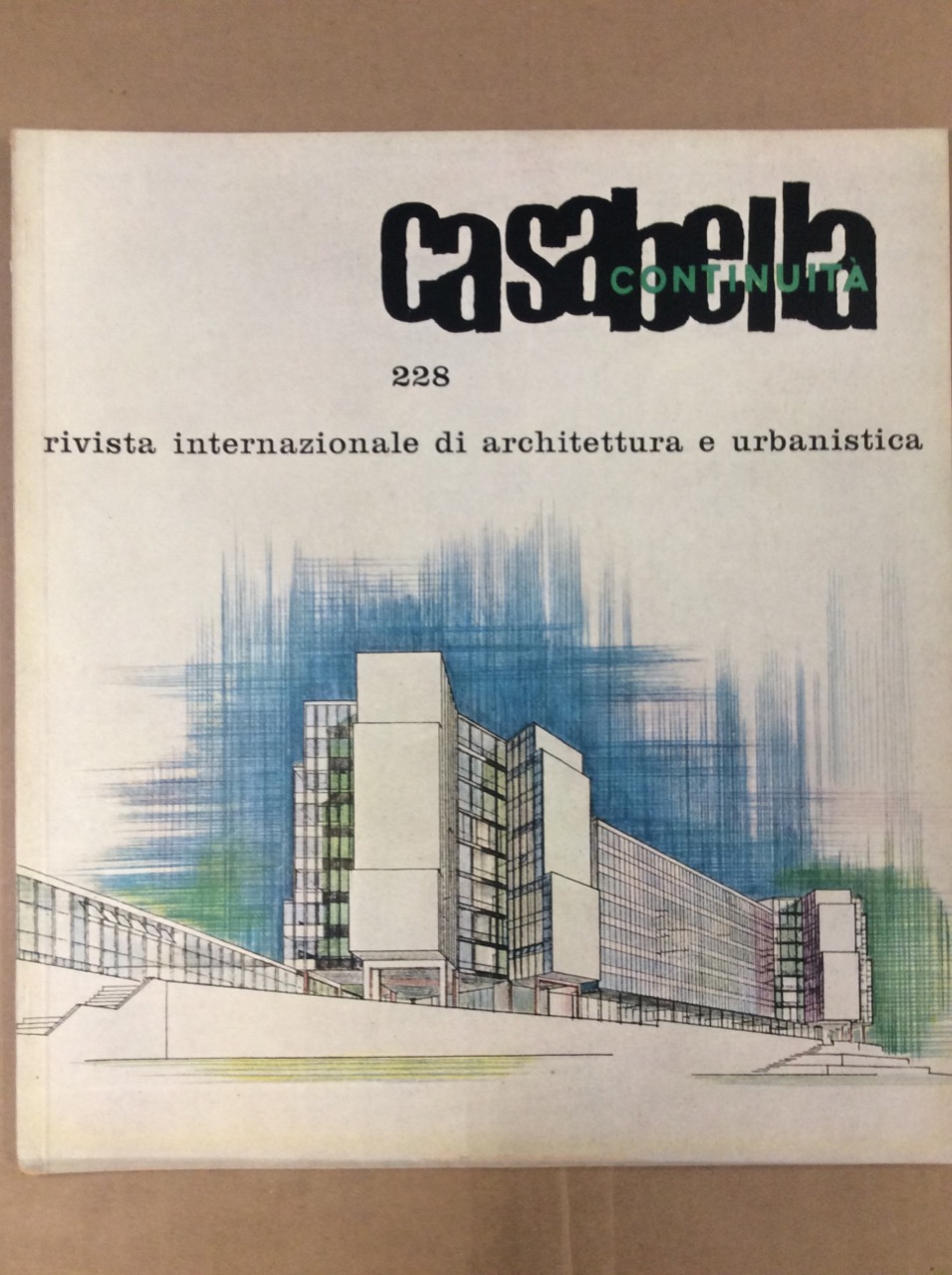 CASABELLA CONTINUITA'. Rivista internazionale di Architettura e Urbanistica N. 228. …