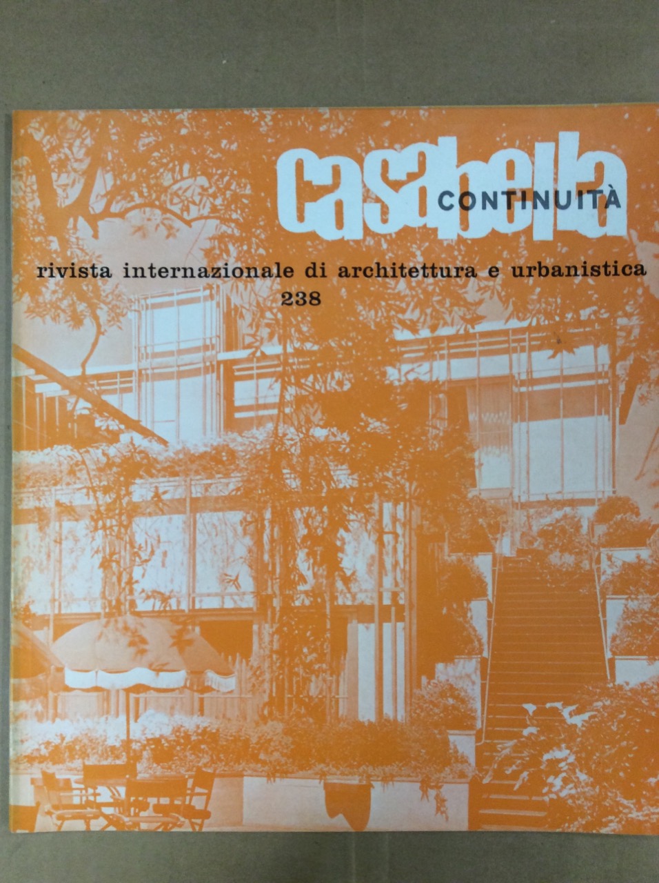 CASABELLA CONTINUITA'. Rivista internazionale di Architettura e Urbanistica N. 238. …