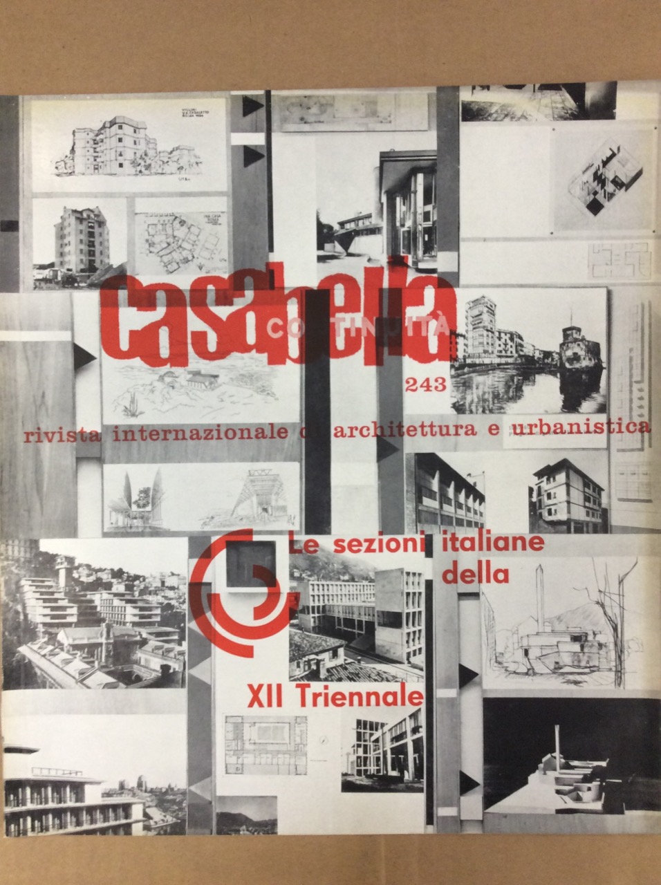 CASABELLA CONTINUITA'. Rivista internazionale di Architettura e Urbanistica N. 243. …