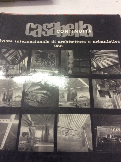 CASABELLA CONTINUITA'. Rivista internazionale di Architettura e Urbanistica N. 252. …