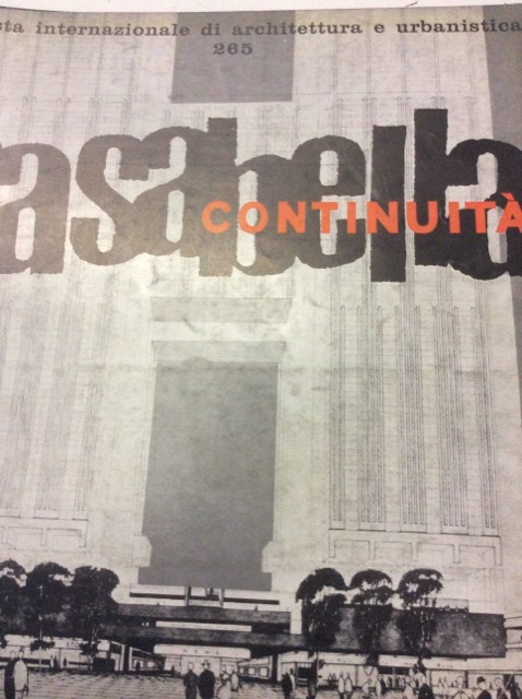CASABELLA CONTINUITA'. Rivista internazionale di Architettura e Urbanistica N. 265. …