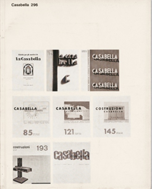 CASABELLA. Rivista di Architettura e Urbanistica. N. 296. Agosto 1965. …
